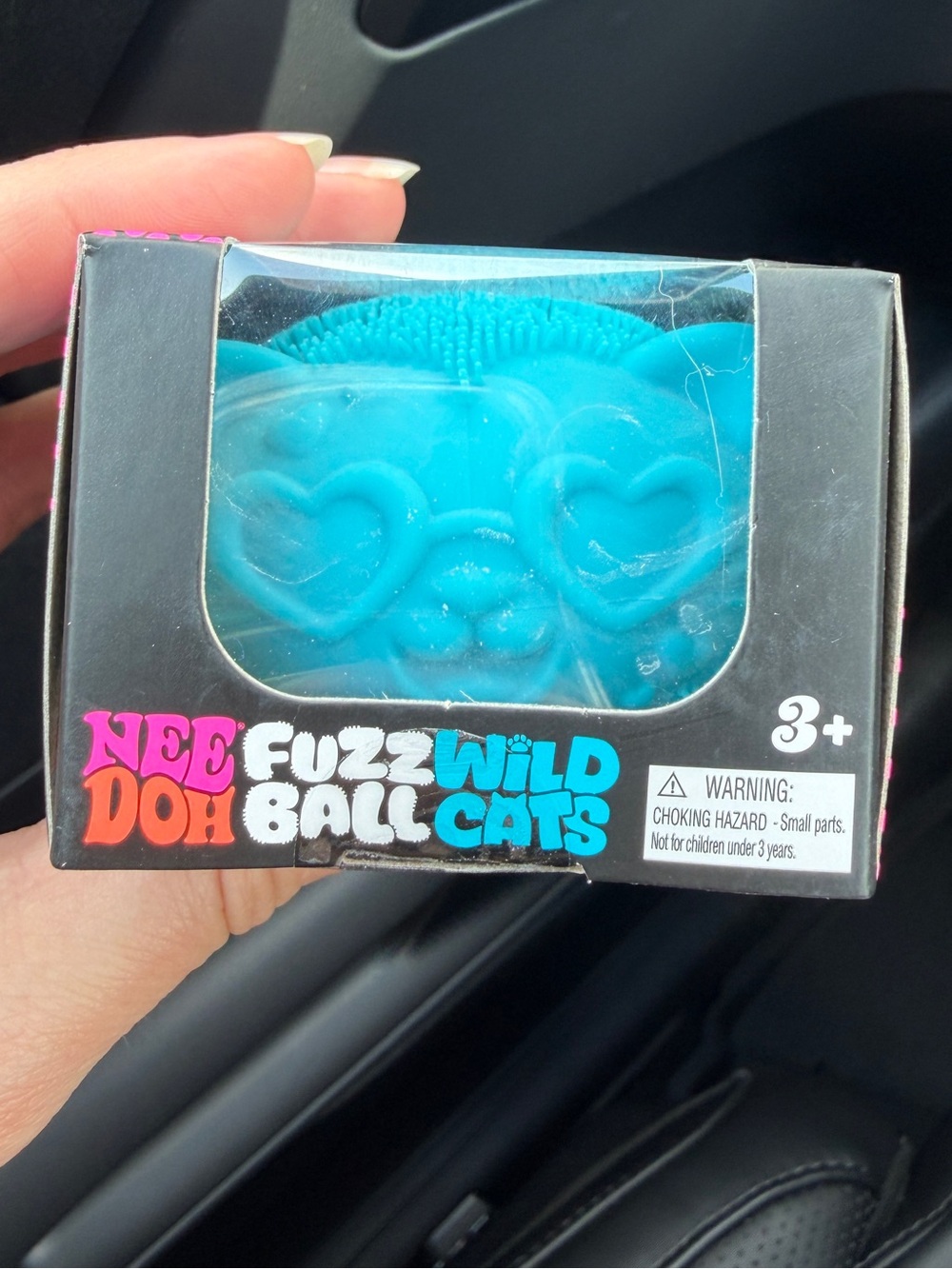 Nee Doh Fuzz Ball Cats Squishy Toy